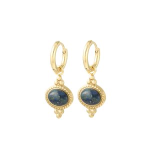 Pendientes LAURIE Acero Dorado