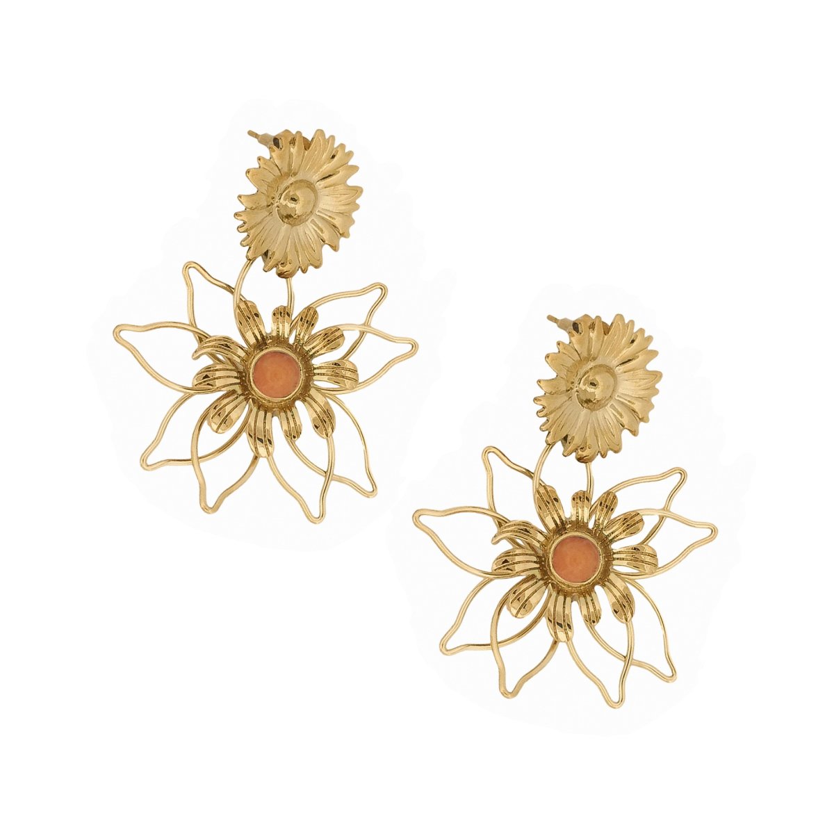 Pendientes LOREDI Naranja