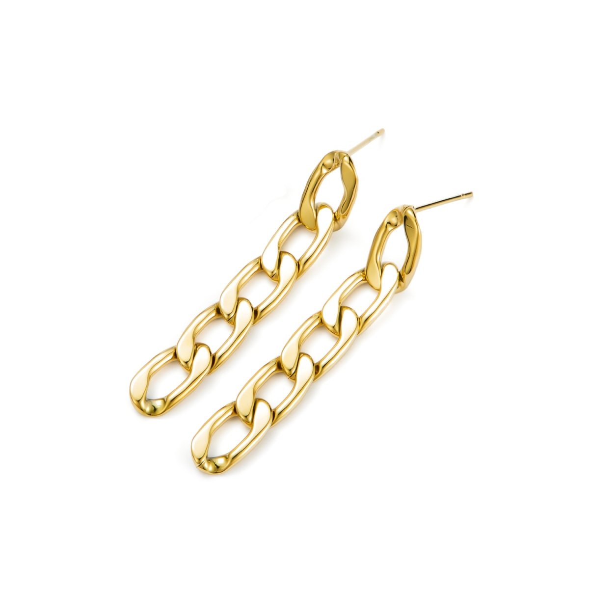 Pendientes SAMARA Acero Dorado