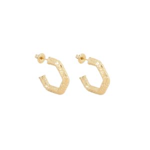 Pendientes LIZBETH Acero Dorado
