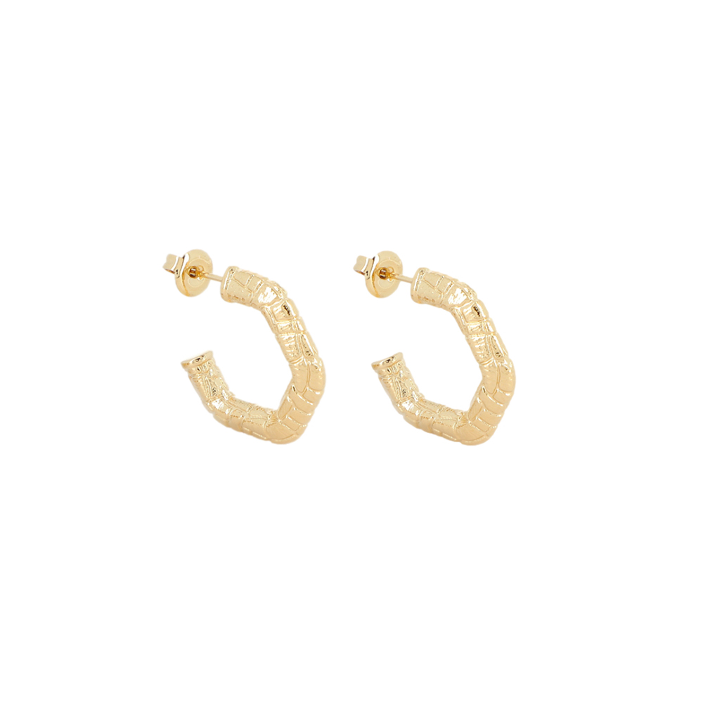 Pendientes LIZBETH Acero Dorado