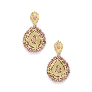 Pendientes MABEL Lepidolita