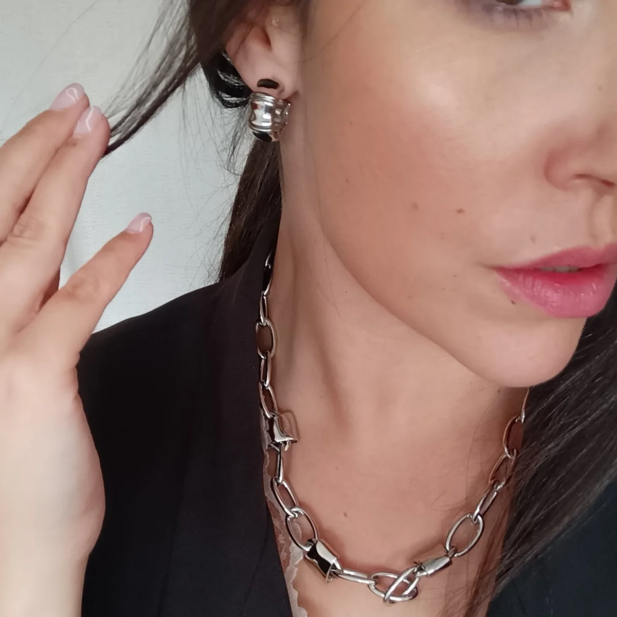 Pendientes MARELY Acero - Imagen 3