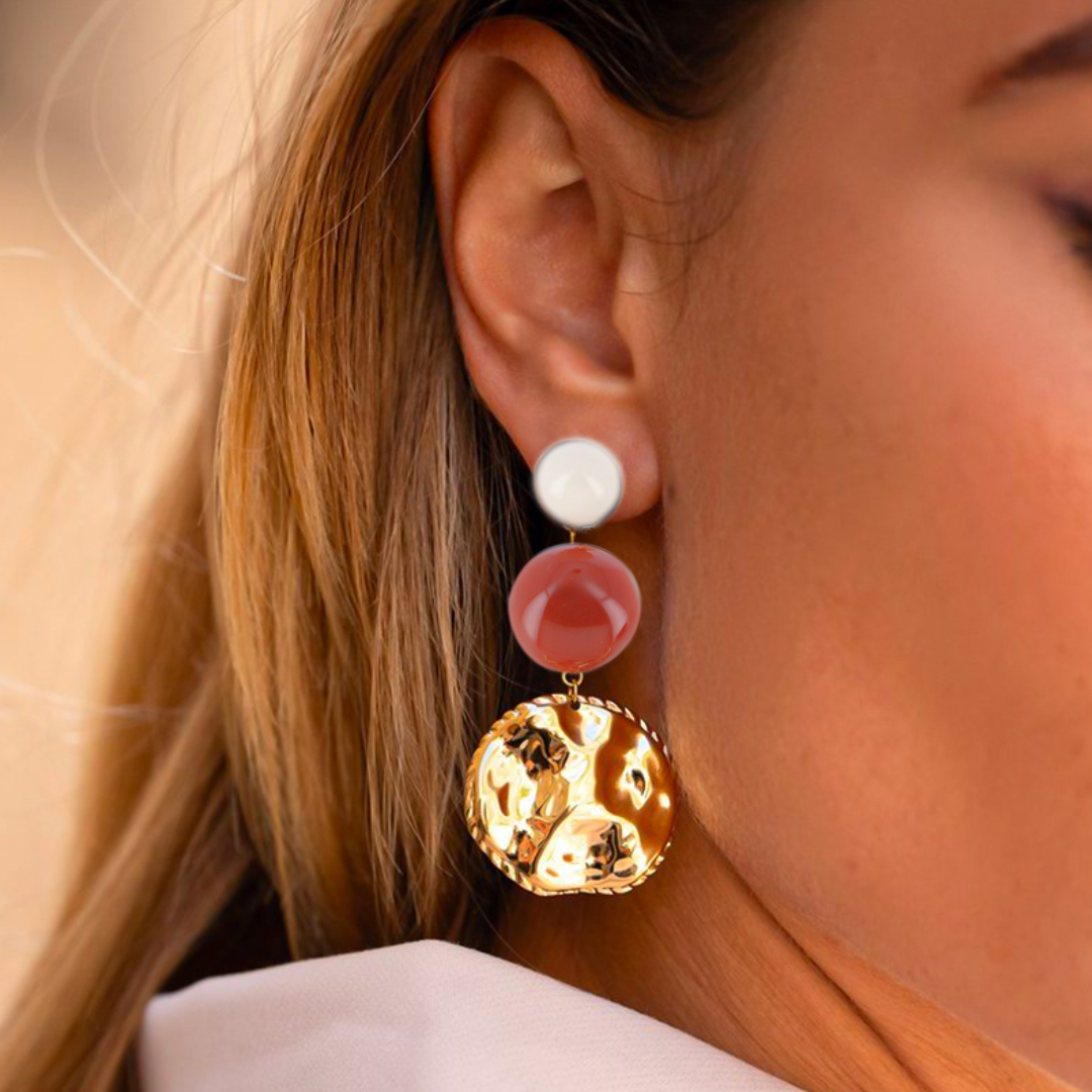 Pendientes MARLENE Dorado - Imagen 3