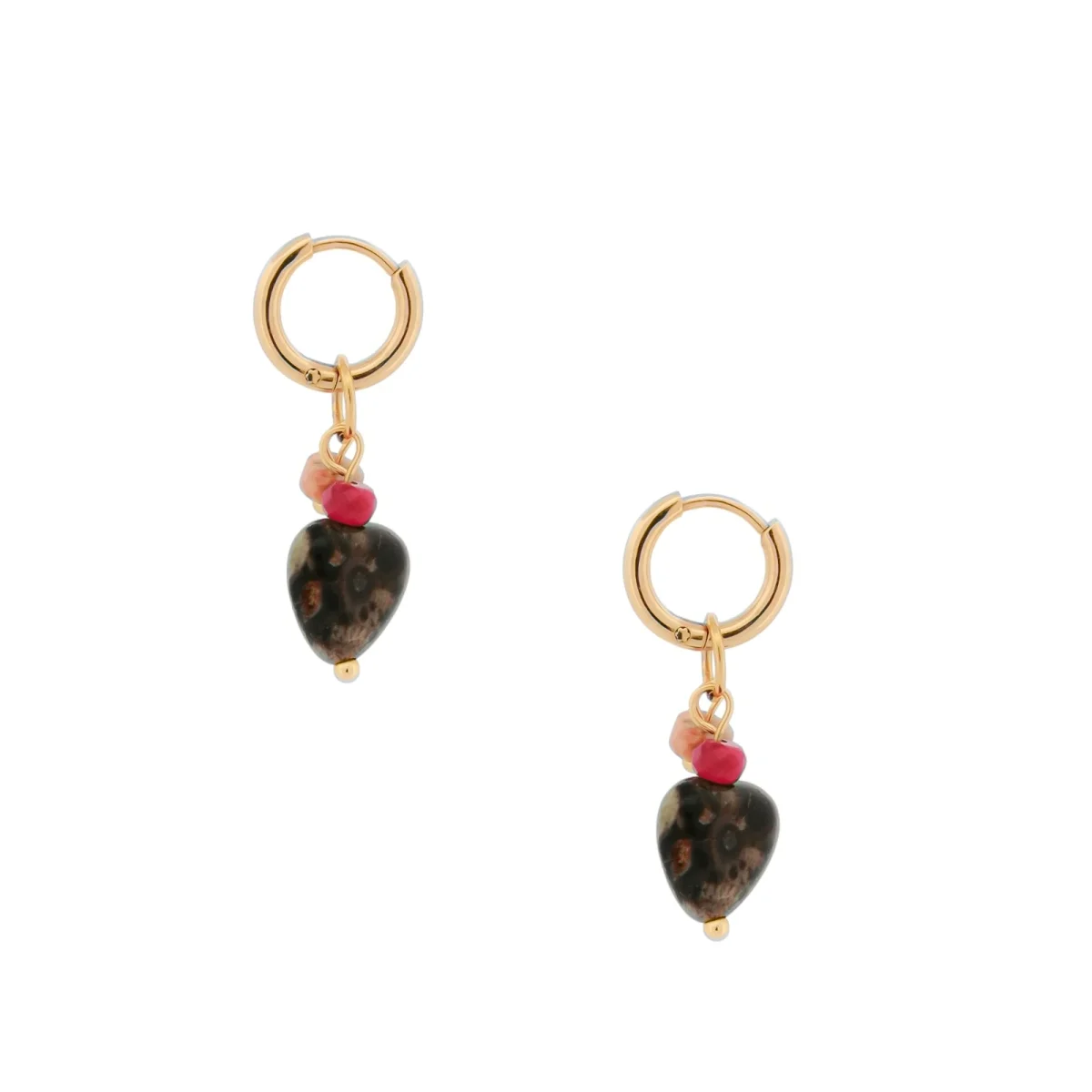 Pendientes MAI Acero Dorado - Imagen 2
