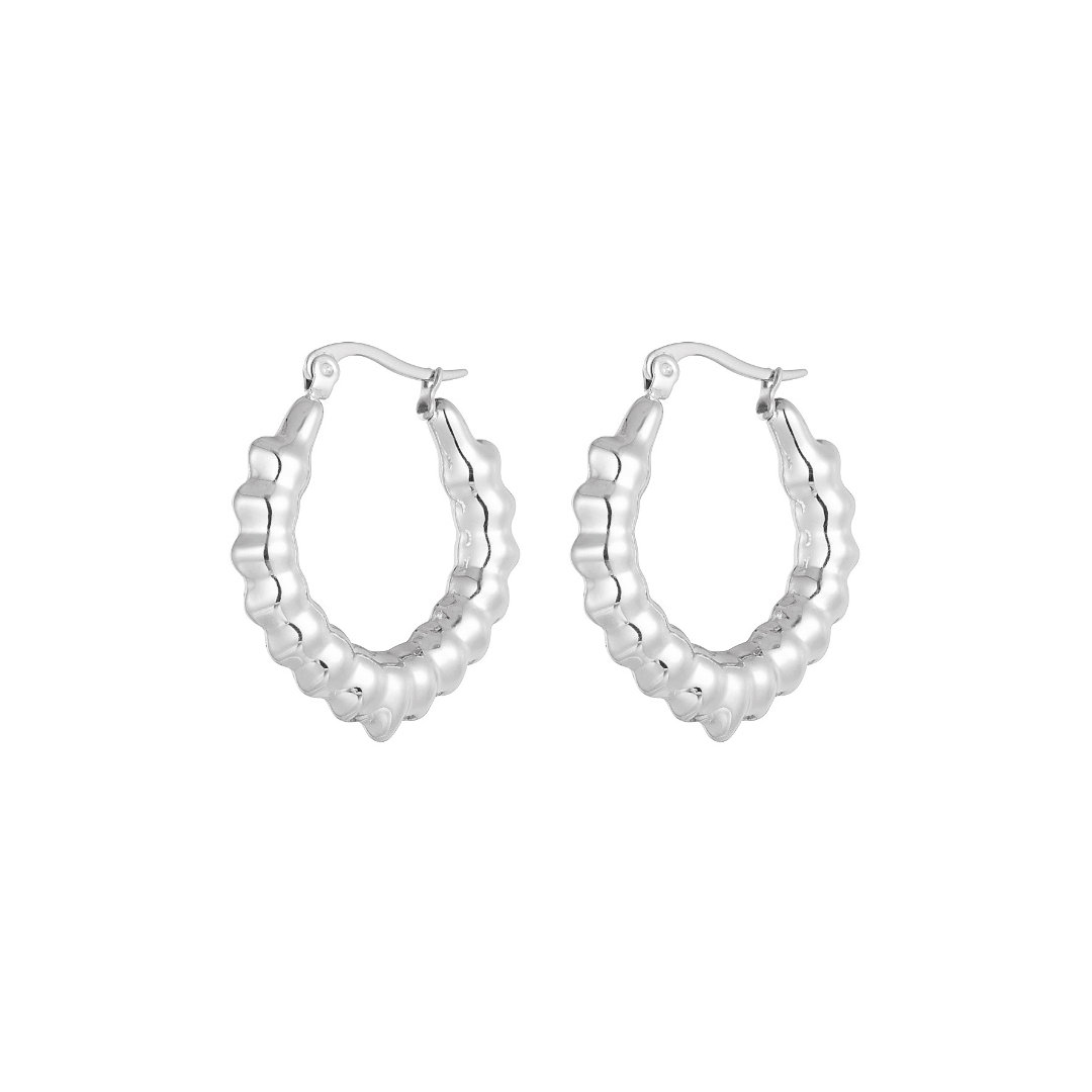 Pendientes MONTSERRAT Acero