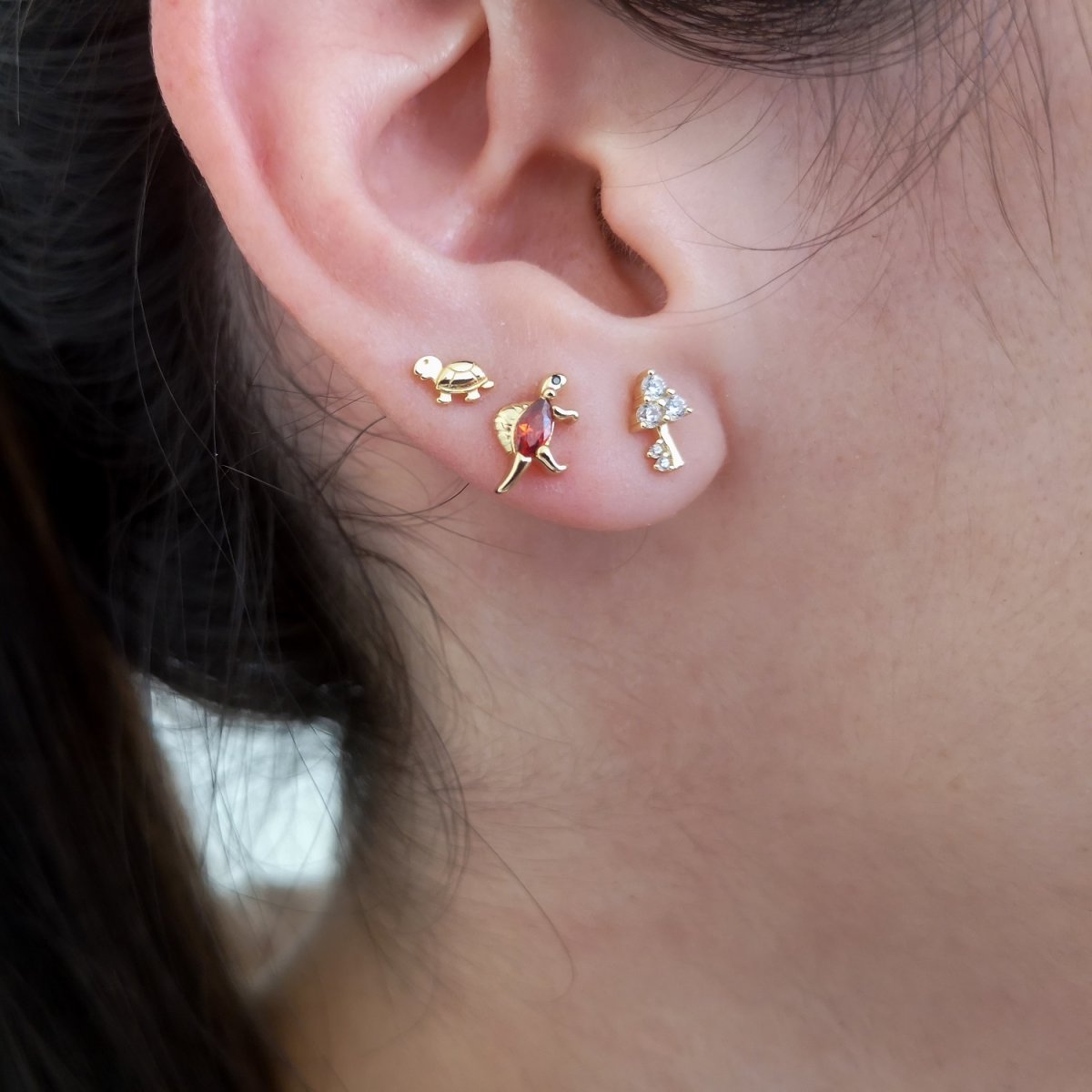 Pendientes NAIR Oro - Imagen 3