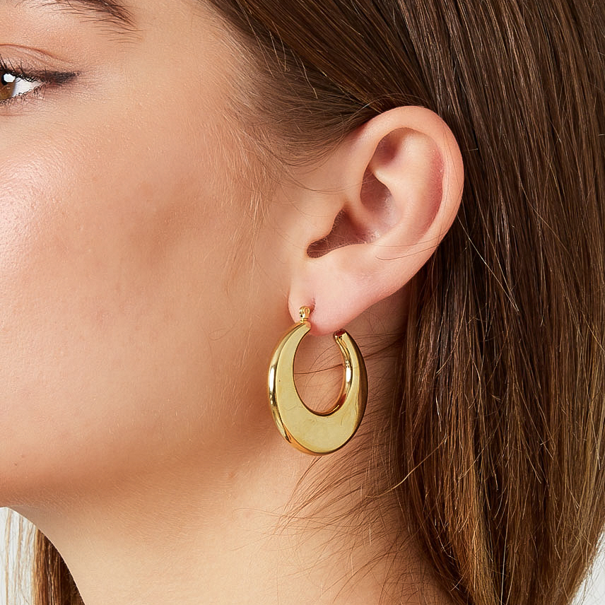 Pendientes QUETZALY Dorado - Imagen 3