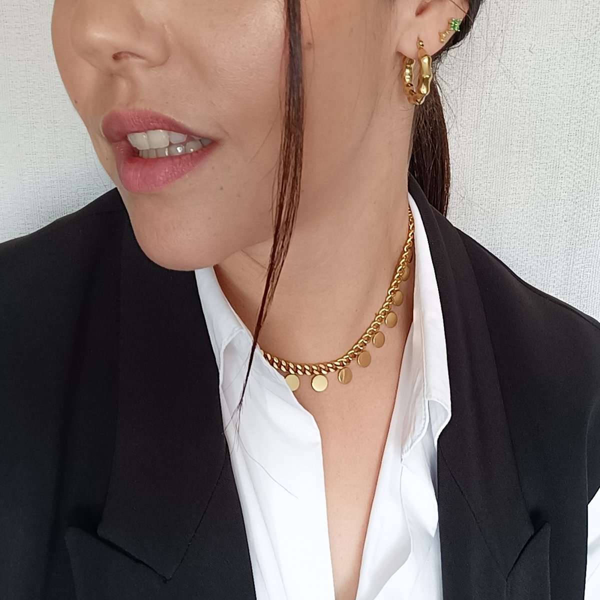 Pendientes SHERLYN Dorado - Imagen 3