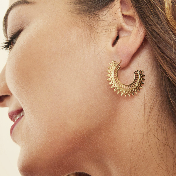 Pendientes SYRIELLE Dorado - Imagen 3
