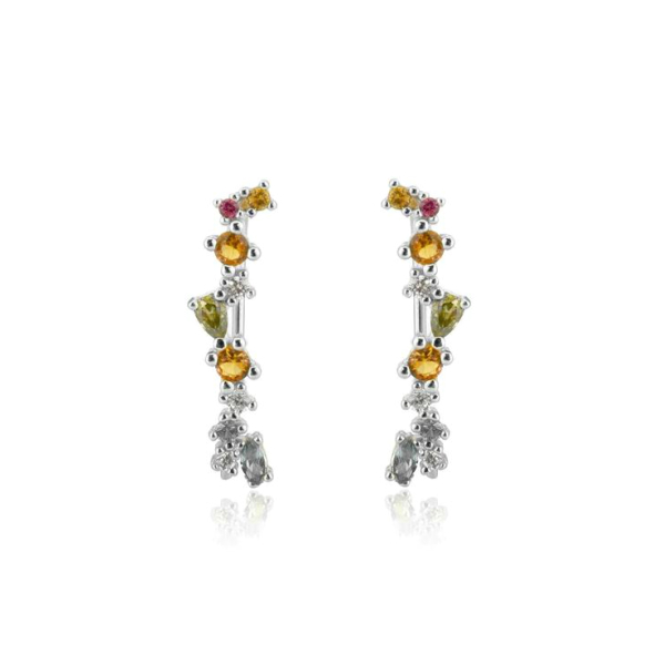 Pendientes Trepadores ANI Plata - Imagen 3