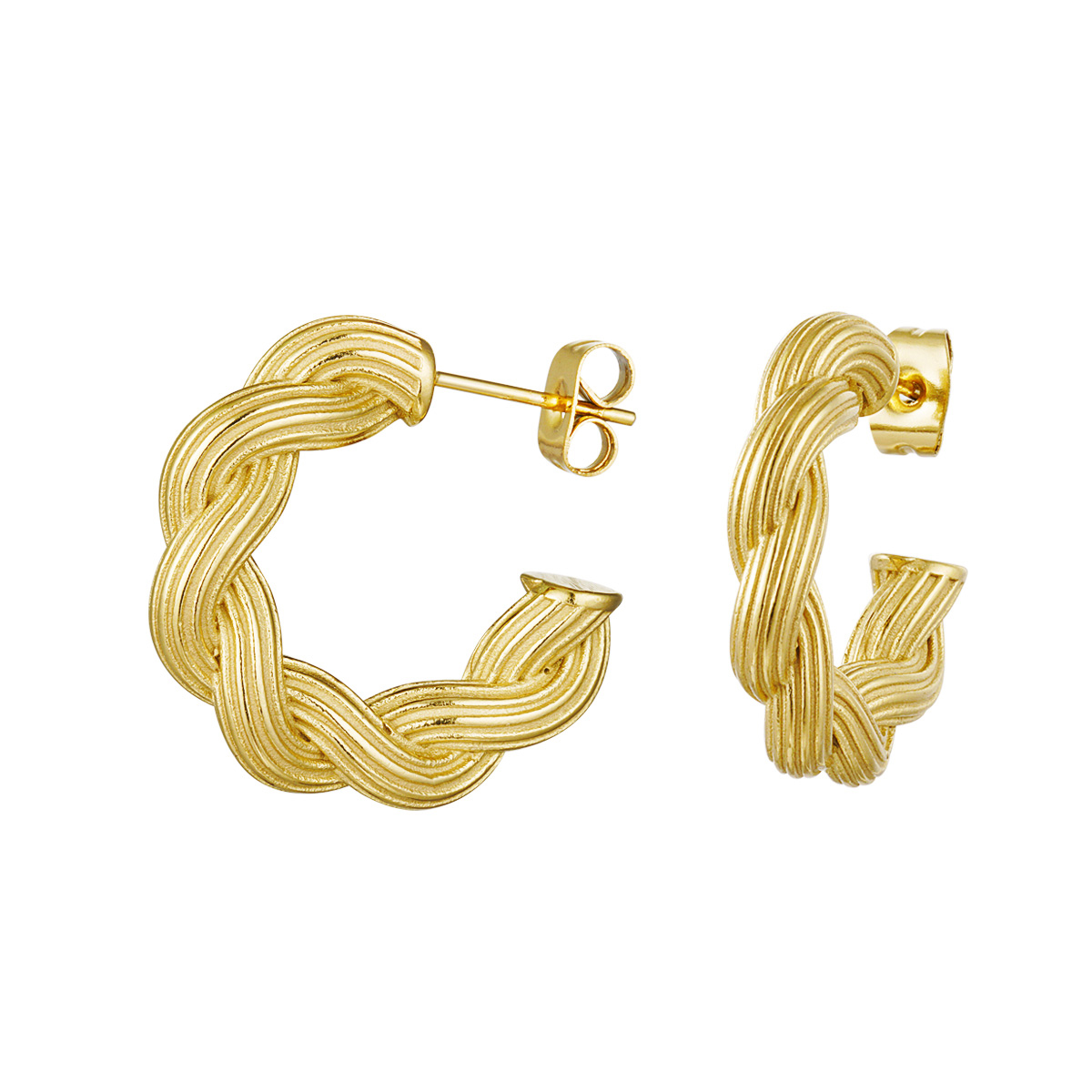 Pendientes XANTHE Acero Dorado