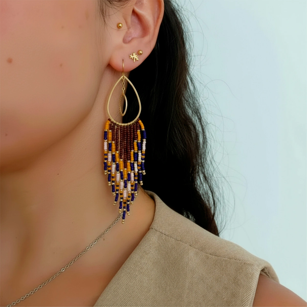 Pendientes ZEMAYRA Miyuki - Imagen 3