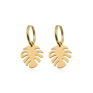Pendientes MILIANI Acero Dorado
