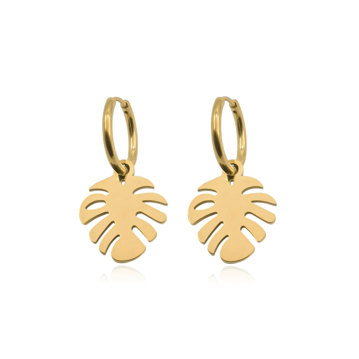 Pendientes MILIANI Acero Dorado - Imagen 2