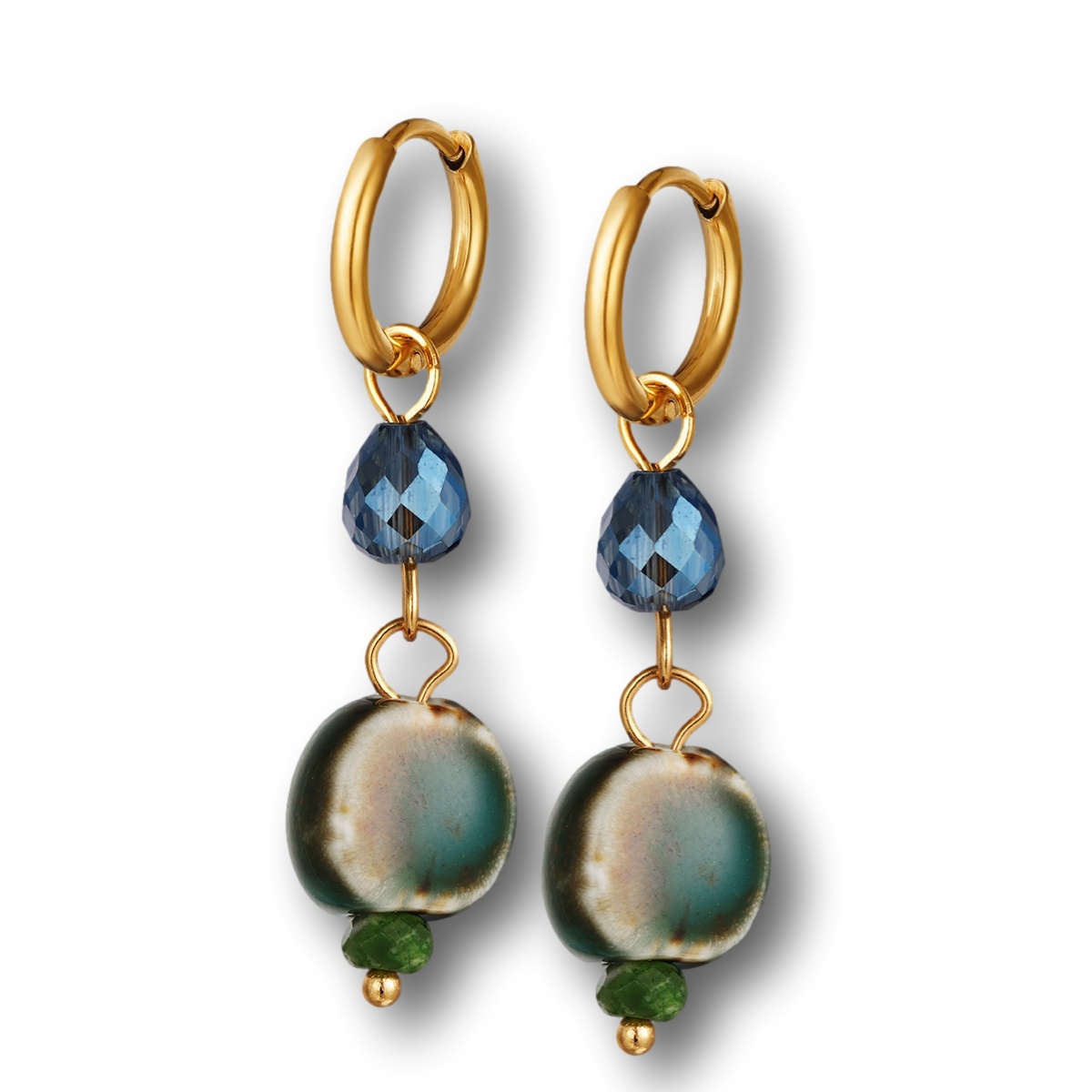 Pendientes YARETZI Acero Dorado