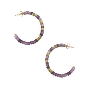 Pendientes BECA Amatista