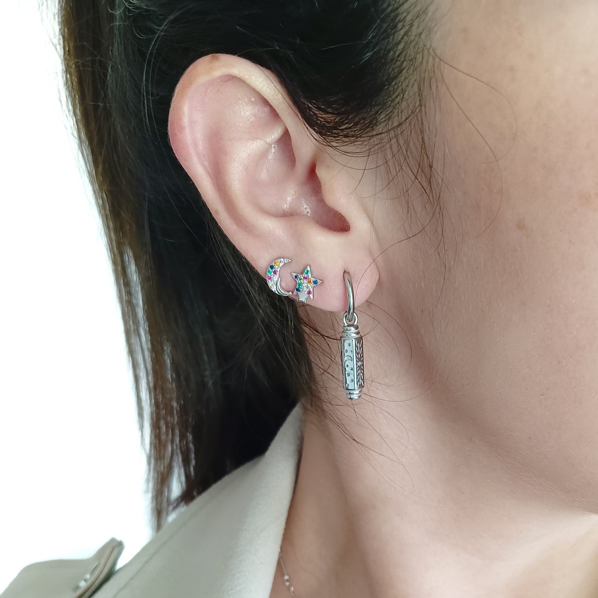Pendientes TIANA Acero - Imagen 3