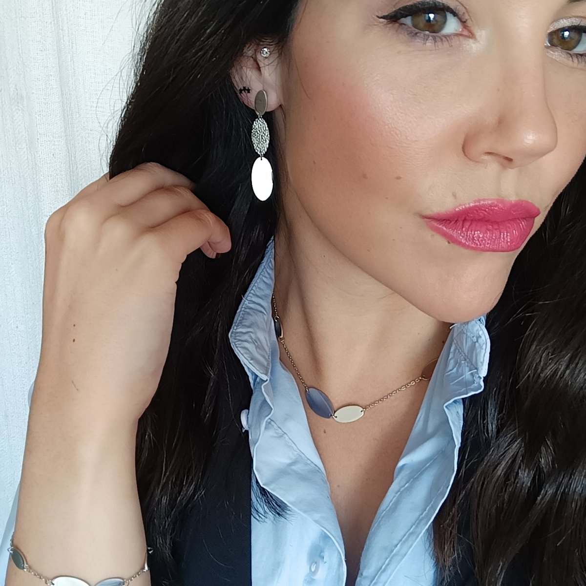 Pendientes KAILANI Acero - Imagen 4