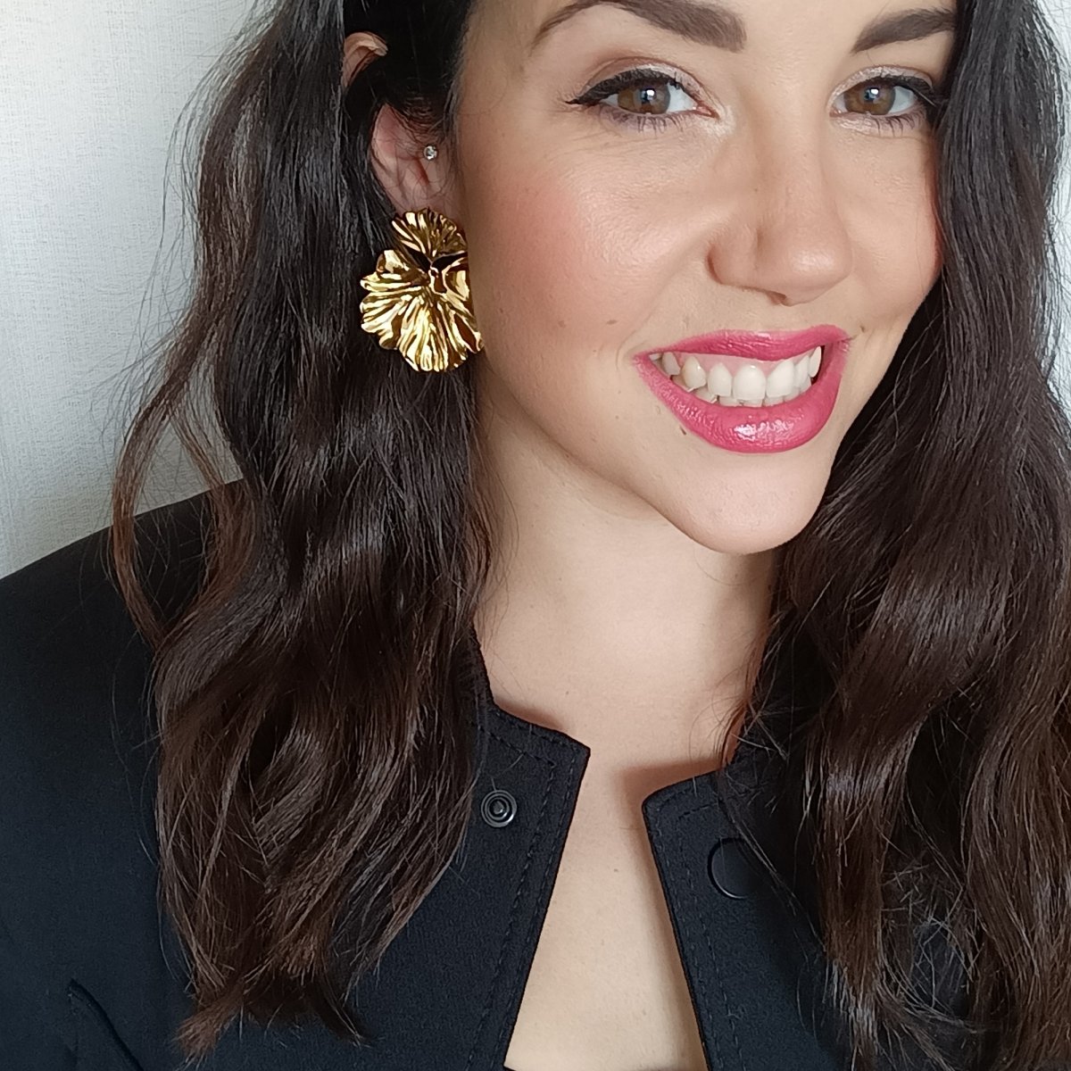Pendientes ELIF Acero Dorado - Imagen 6