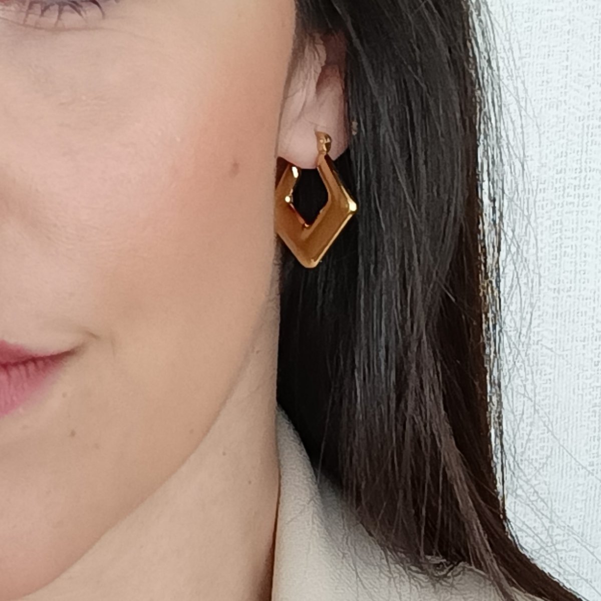 Pendientes ITZAYANA Dorado - Imagen 4