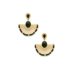 Pendientes KRISTEL Ónix