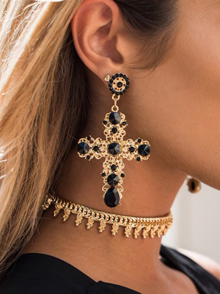 Pendientes Cruz - Imagen 2