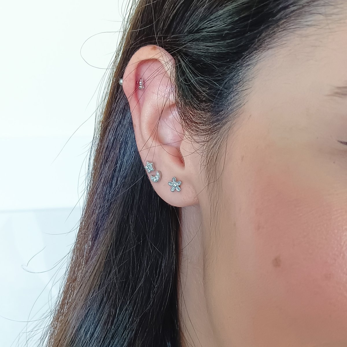 Piercing Suelto DRINA Plata - Imagen 3
