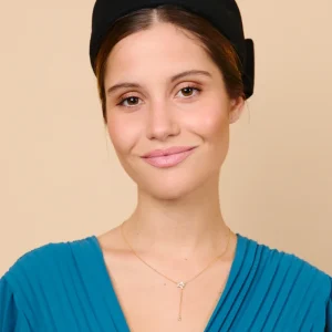 Tocado Casquete Olga Negro