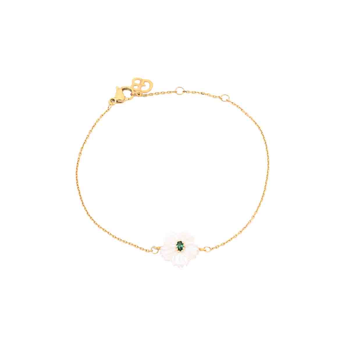 Pulsera AKINA Dorado / Verde