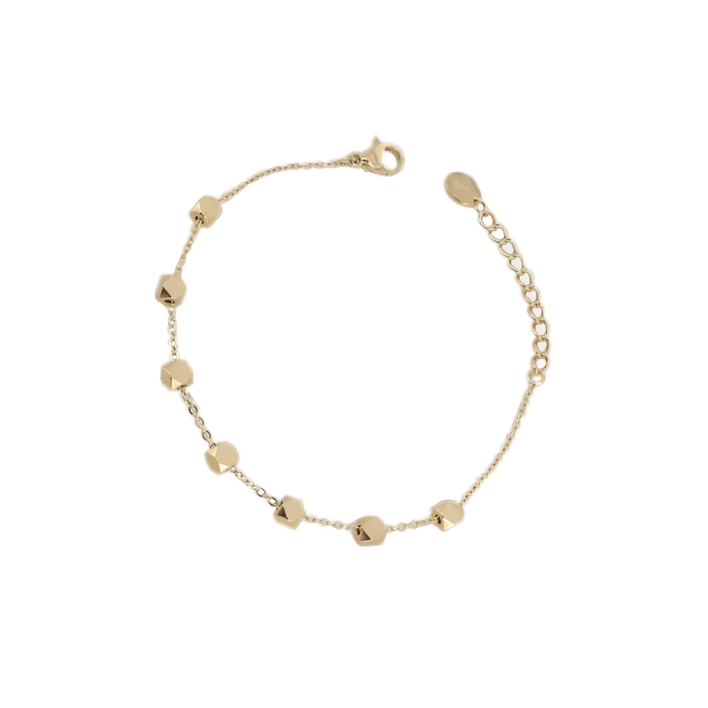 Pulsera AMBER Acero Dorado