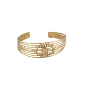 Pulsera DAKOTA Dorado / Rosa