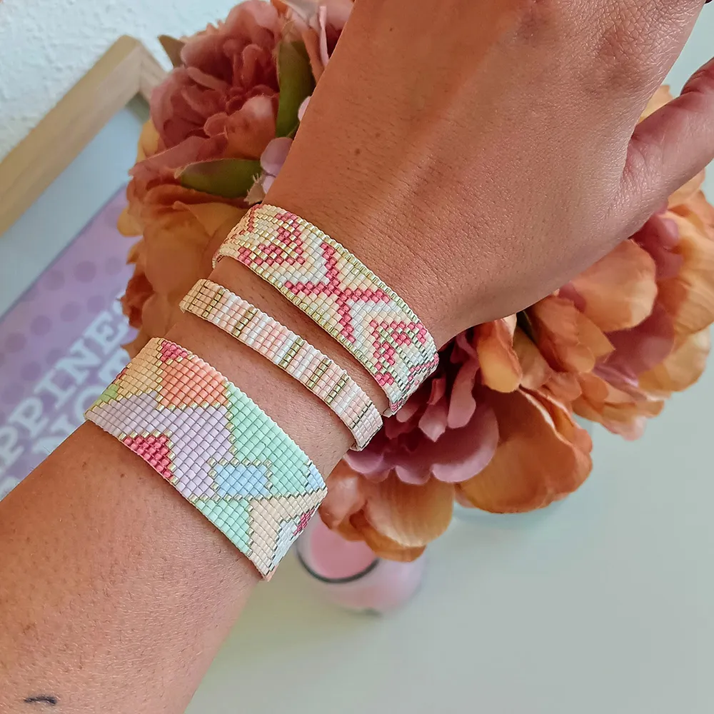 Pulsera GIFU Miyuki Rosa - Imagen 4