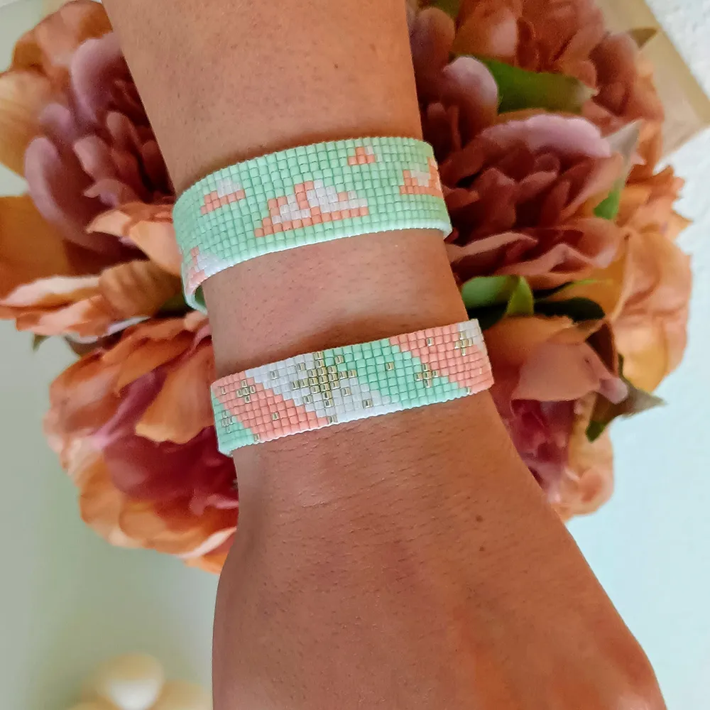 Pulsera Anjo Miyuki Verde - Imagen 3