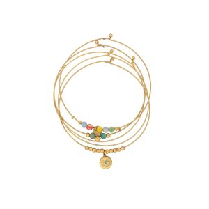 Pulsera BAMBINA Acero Dorado