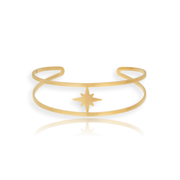 Pulsera BLANCHE Acero Dorado - Imagen 2