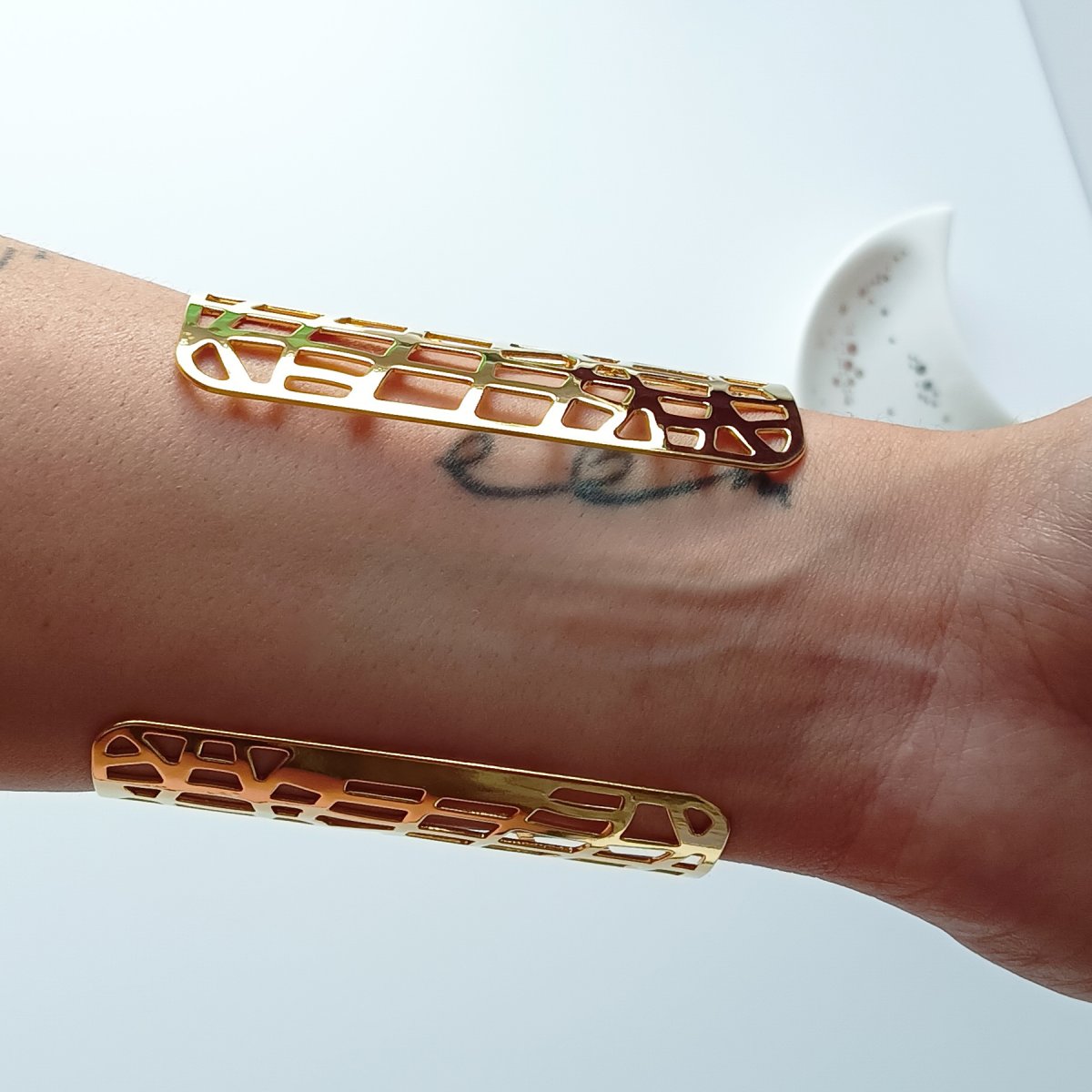 Pulsera BELISA Acero Dorado - Imagen 4
