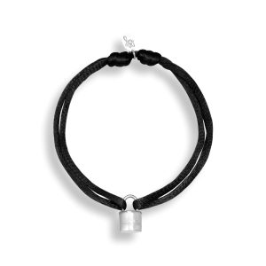 Pulsera ELIE Negro Acero