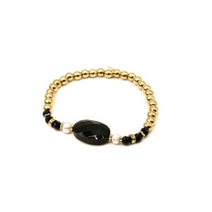 Pulsera NAZLI Acero Dorado