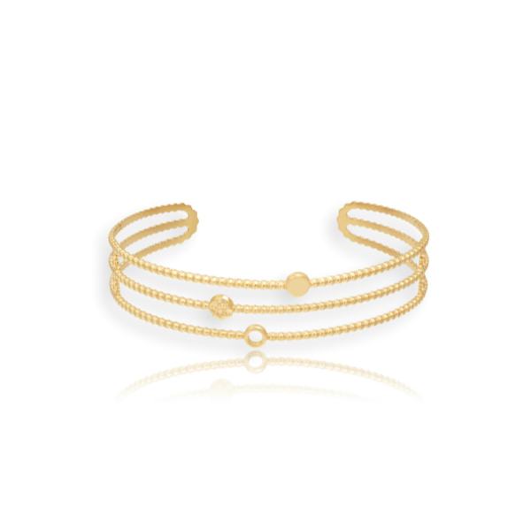 Pulsera GINA Acero Dorado