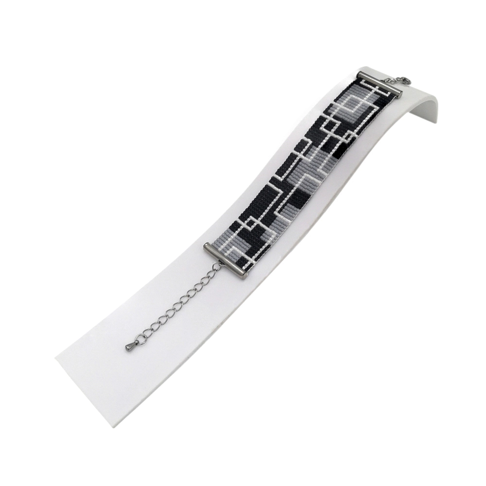 Pulsera KOFU Miyuki Negro - Imagen 2