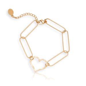 Pulsera LANA Acero Dorado