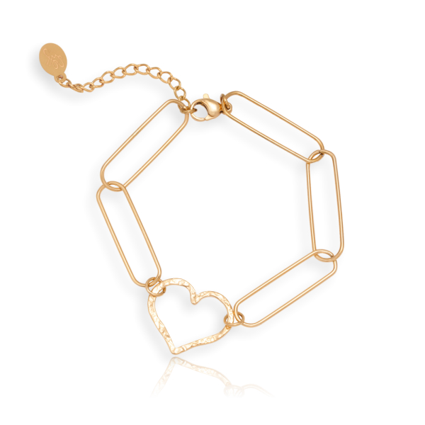 Pulsera LANA Acero Dorado