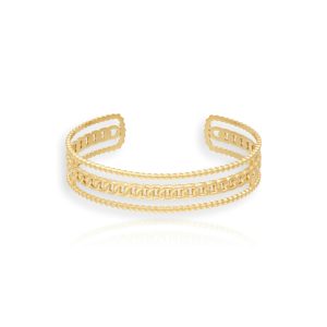 Pulsera MAIWEN Acero Dorado