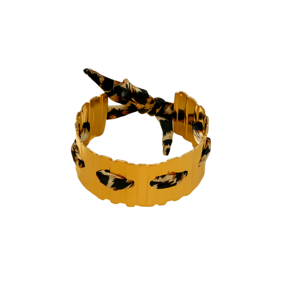 Pulsera MEGAN Acero Dorado - Imagen 2