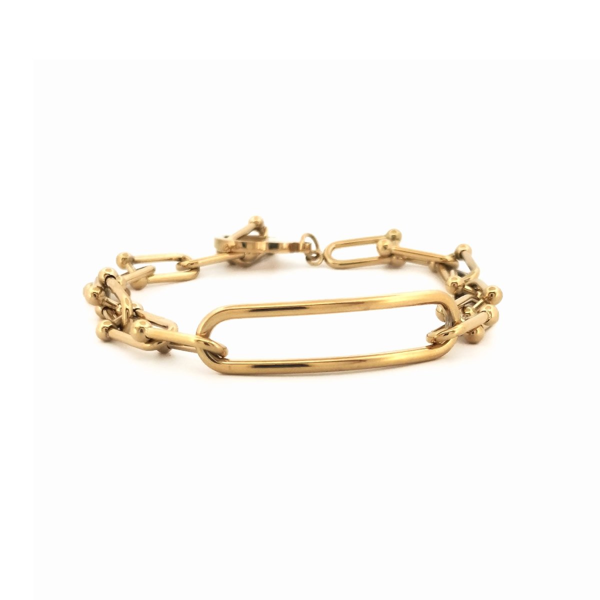 Pulsera MILENKA Acero Dorado - Imagen 2