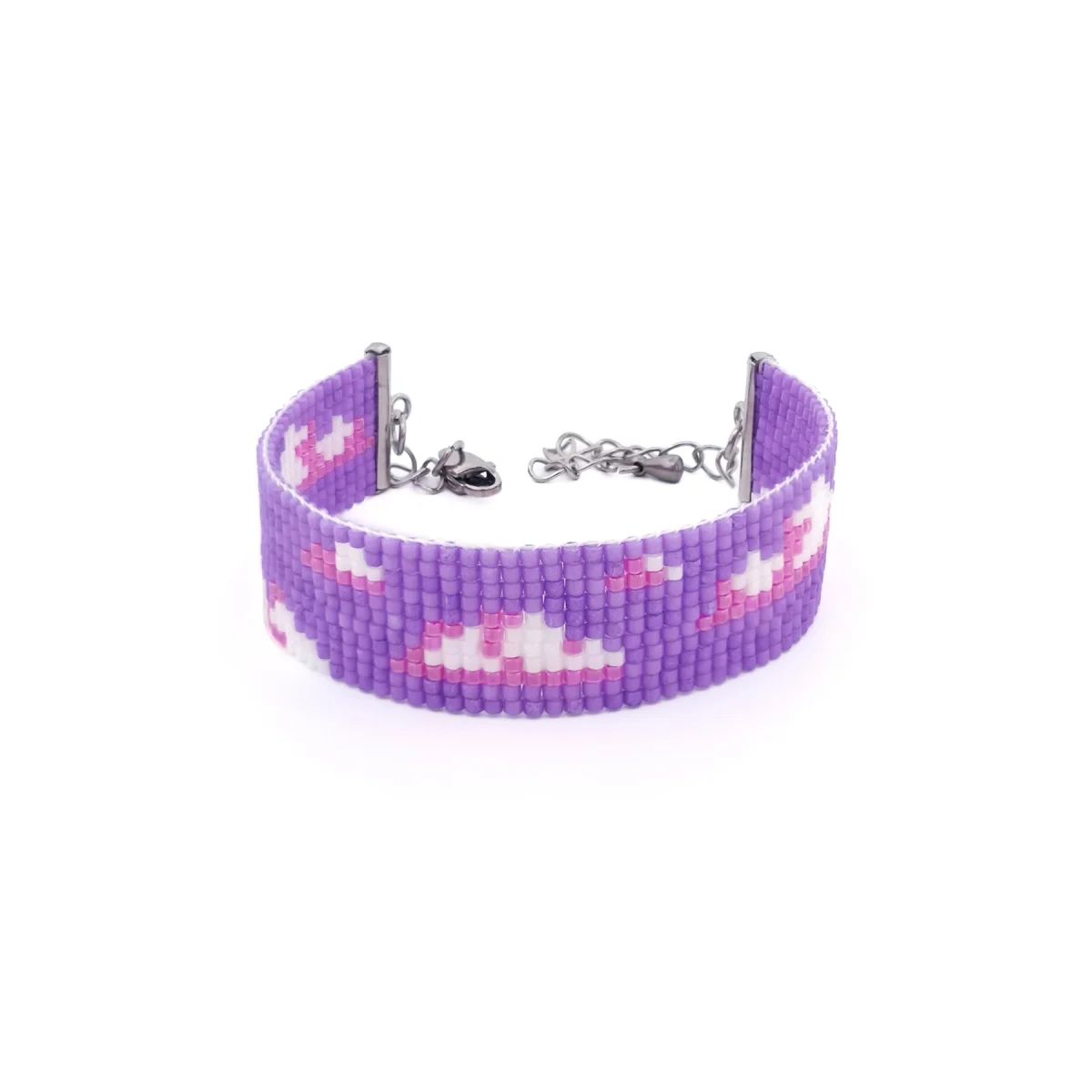 Pulsera Anjo Miyuki Púrpura - Imagen 3