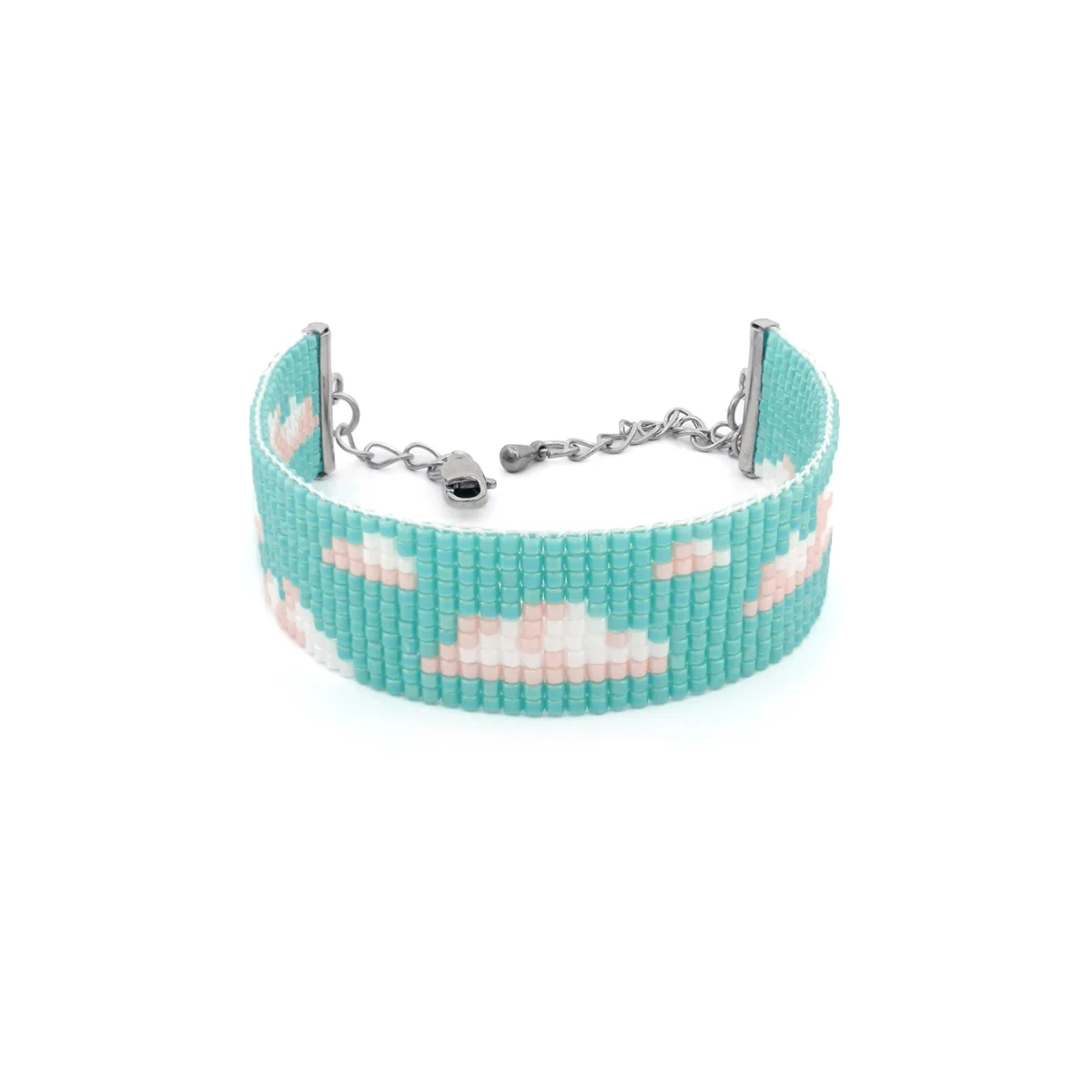 Pulsera Anjo Miyuki Turquesa - Imagen 4