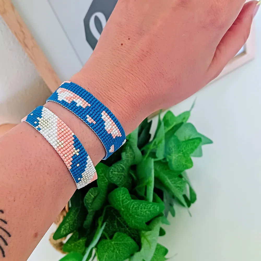 Pulsera NOBE Miyuki Azul - Imagen 4