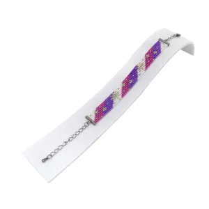 Pulsera NOBE Miyuki Púrpura